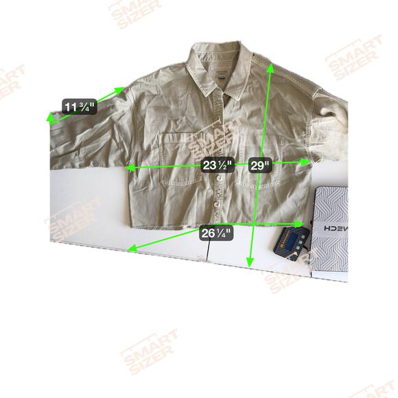 American Eagle, Gemini cropped blazer L - Picture 2 of 8